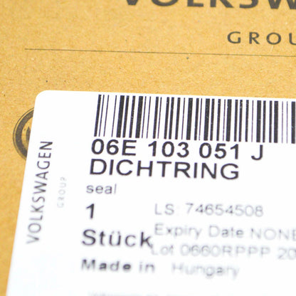 NEW AUDI A6 C8 ENGINE CRANKCASE SHAFT OIL SEAL RING 06E103051J