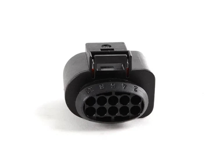 NEW AUDI A3 8P 10 PIN FLAT CONNECTOR HOUSING 1J0973715 ORIGINAL