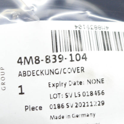 NEW AUDI Q8 RSQ8 4MN REAR RIGHT DOOR INNER PANEL COVER 4M8839104 ORIGINAL