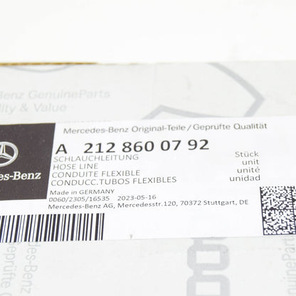 NEW MERCEDES-BENZ E W212 WASHER SYSTEM HOSE LHD A2128600792 ORIGINAL
