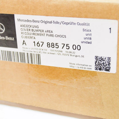 NEW MERCEDES-BENZ GLE W167 REAR BUMPER CENTER TRIM A1678857500 ORIGINAL