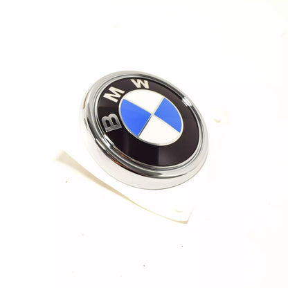 NEW BMW X5 E70 REAR TRUNK BOOT LID CHROME EMBLEM BADGE 51147157696 ORIGINAL