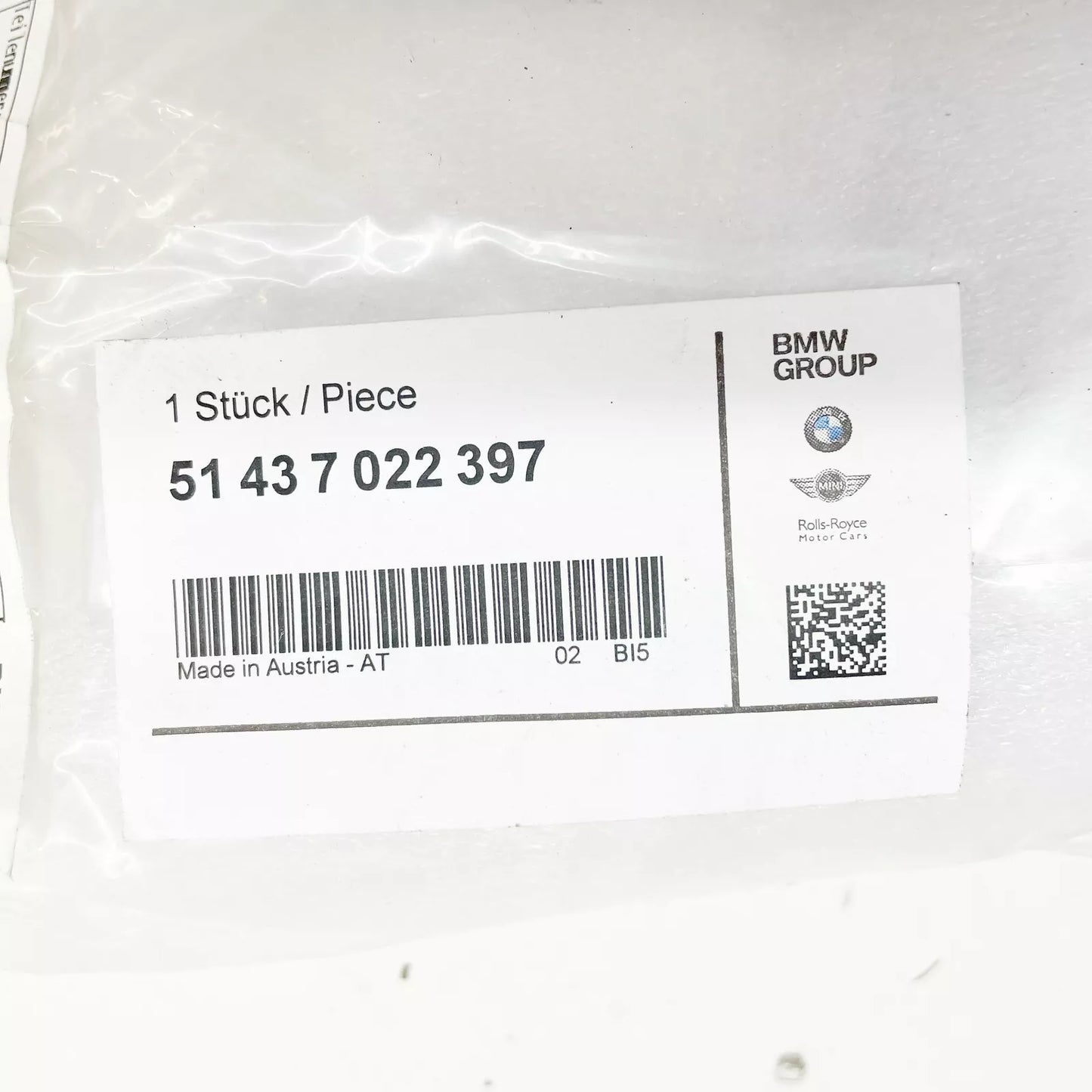 NEW BMW 3 CABRIO E46 CABRIO LEFT COIVER TRIM 51437022397 ORIGINAL