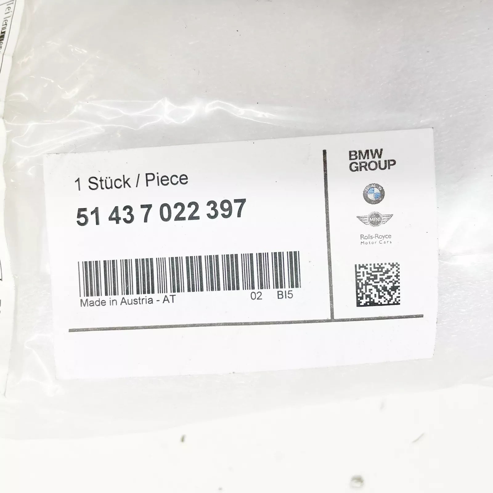 NEW BMW 3 CABRIO E46 CABRIO LEFT COIVER TRIM 51437022397 ORIGINAL