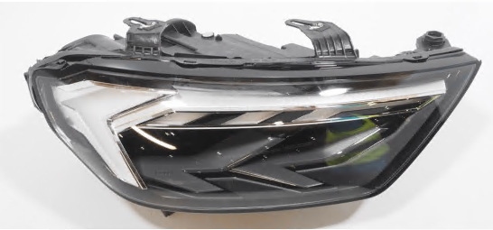 new audi a1 gb front right headlight rhd 82a941774a original