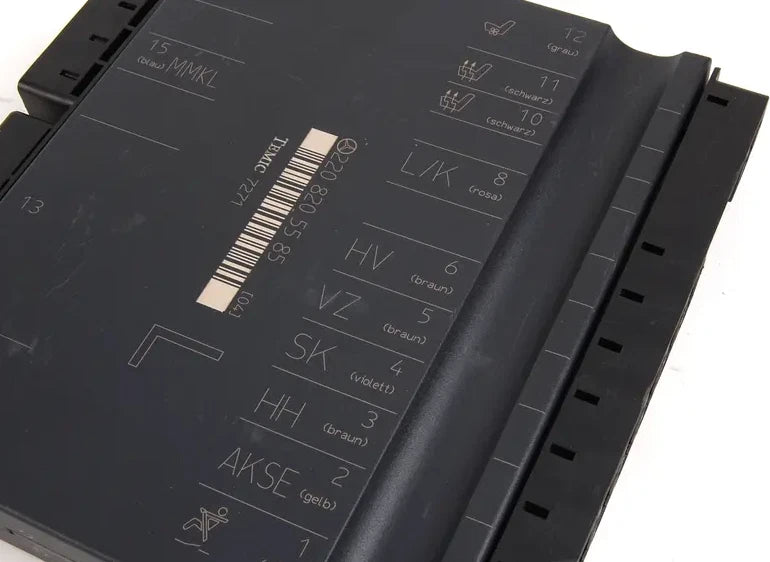NEW MB S W220 FRONT LEFT SEAT ADJUSTMENT CONTROL UNIT A2208205585 ORIGINAL