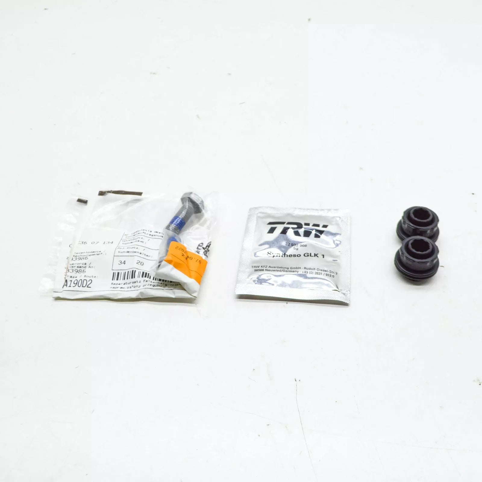 NEW BMW 1 F40 FRONT BRAKE REPAIR KIT BELLOWS 34207848324 7848324 ORIGINAL