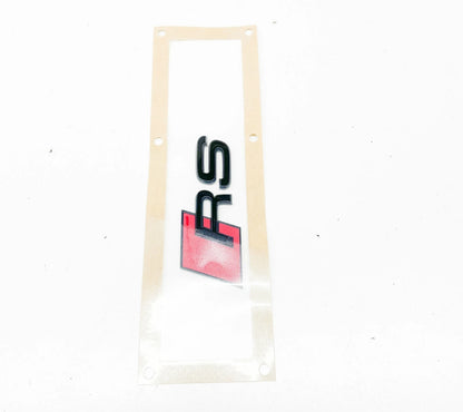NEW AUDI E-TRON GT REAR BOOTLID RS BADGE LOGO 4J3853740AT94