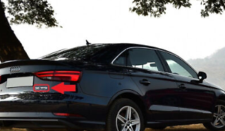 new audi a1 8x rear trunk boot lid emblem badge 8k0853744a 2zz original