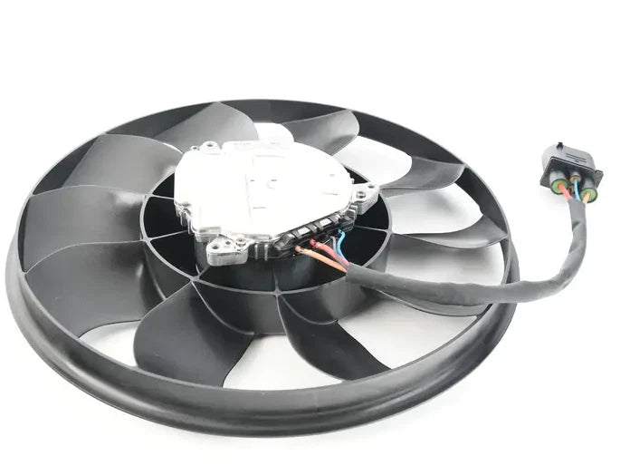 NEW AUDI Q5 FY RIGHT RADIATOR FAN WITH CONTROL UNIT 80A959455F ORIGINAL