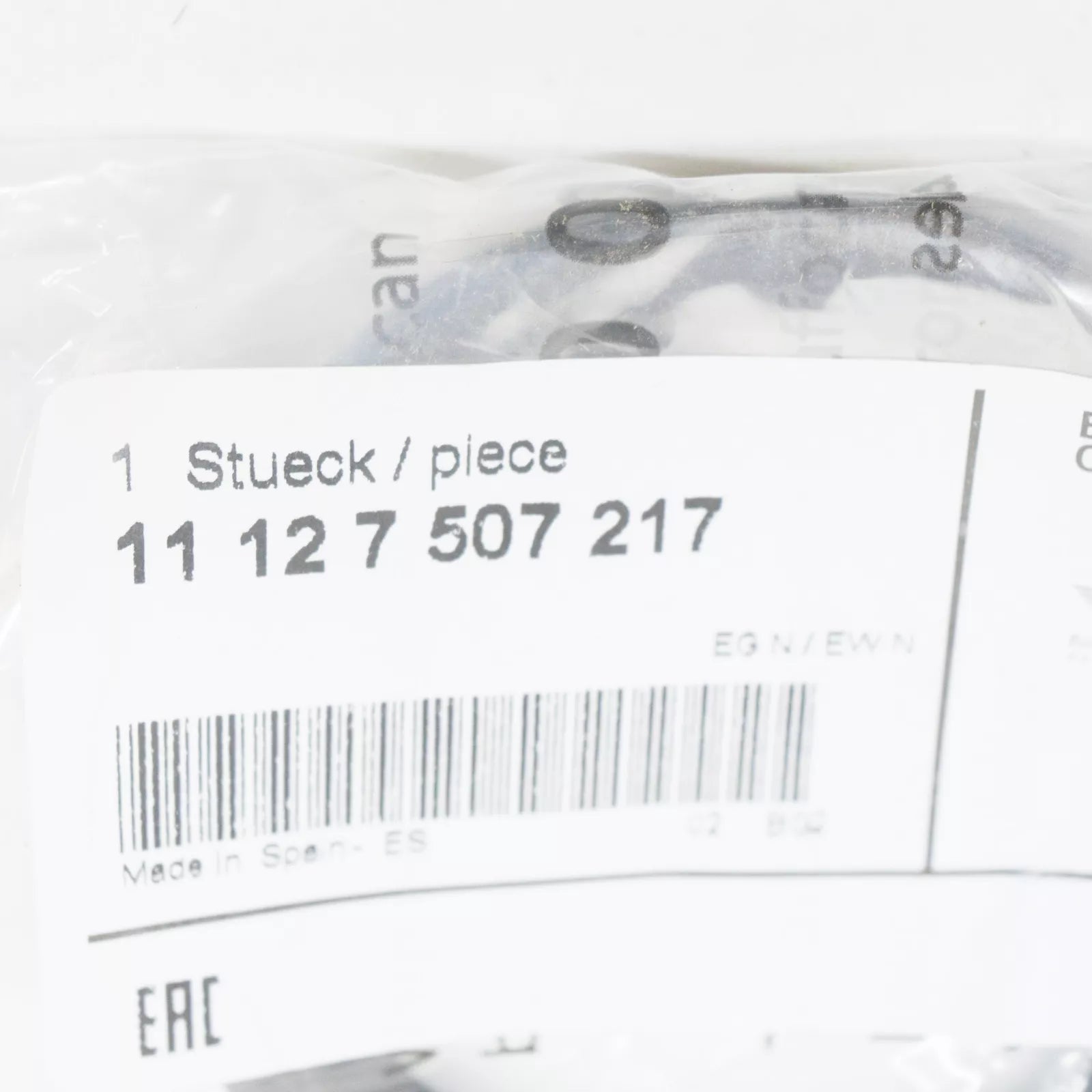 NEW BMW 1 F20 CYLINDER HEAD COVER SHAFT SEAL 11127507217 7507217 ORIGINAL