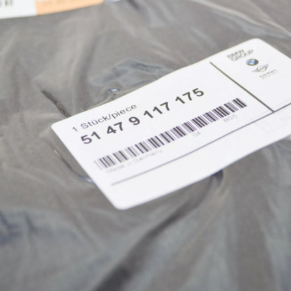 NEW BMW 5 E60 FRONT LEFT FLOOR MAT 51479117175 9117175 ORIGINAL