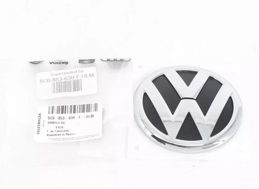 NEW VOLKSWAGEN JETTA A6 REAR LID EMBLEM BADGE 5C6853630FULM ORIGINAL
