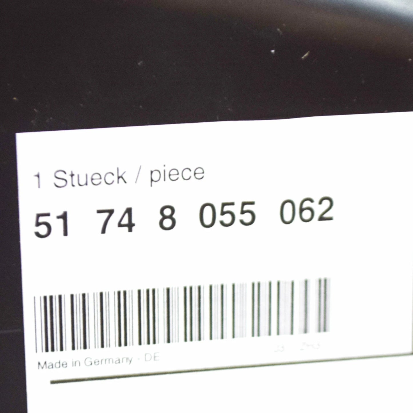 NEW BMW 3 F30 RIGHT EXTERIOR RADIATOR AIR DUCT M RACE 51748055062 ORIGINAL