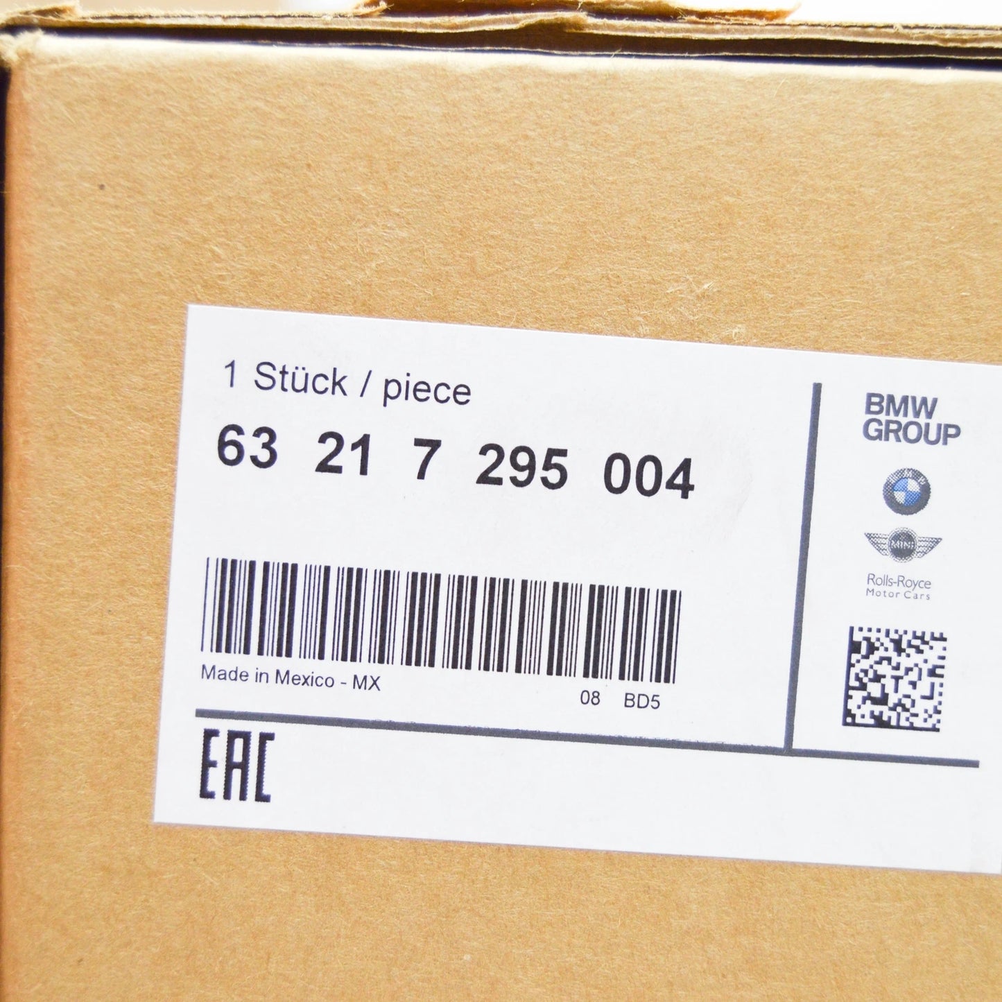 NEW BMW X6 E71 REAR RIGHT TAILLIGHT 63217295004 7295004 ORIGINAL