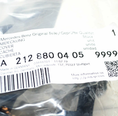 NEW MB E W212 AMG RIGHT HEADLIGHT WASHER COVER CAP A21288004059999 ORIGINAL