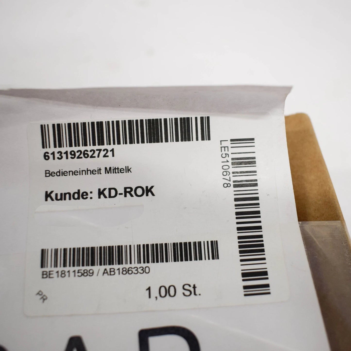 NEW BMW X5 F15 FRONT CENTER CONSOLE MULTI SWITCH 61319262721 LHD ORIGINAL