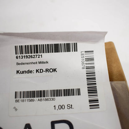 NEW BMW X5 F15 FRONT CENTER CONSOLE MULTI SWITCH 61319262721 LHD ORIGINAL