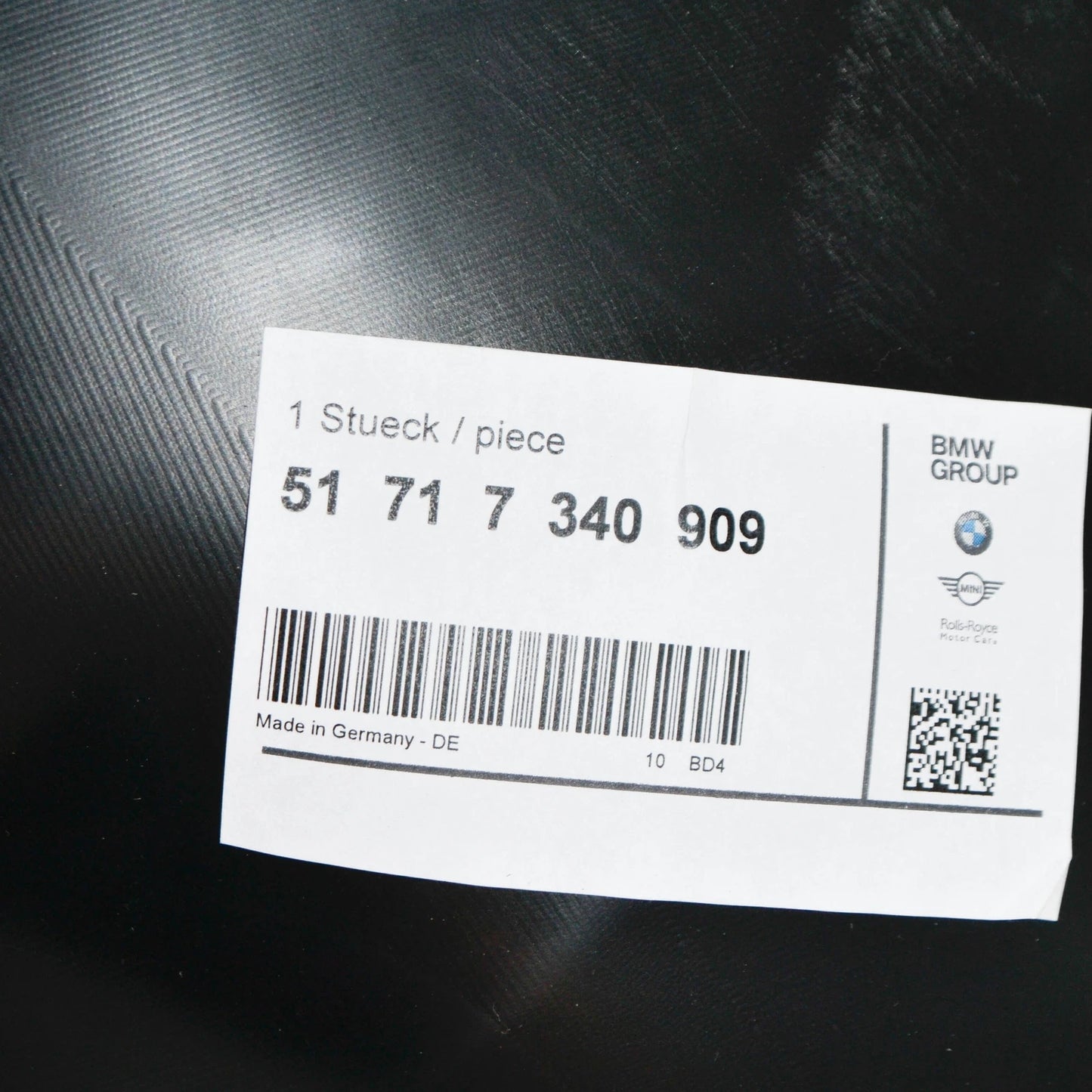 NEW BMW 3 G20,G28 FRONT LEFT INNER FENDER FRONT PART 7340909 51717340909