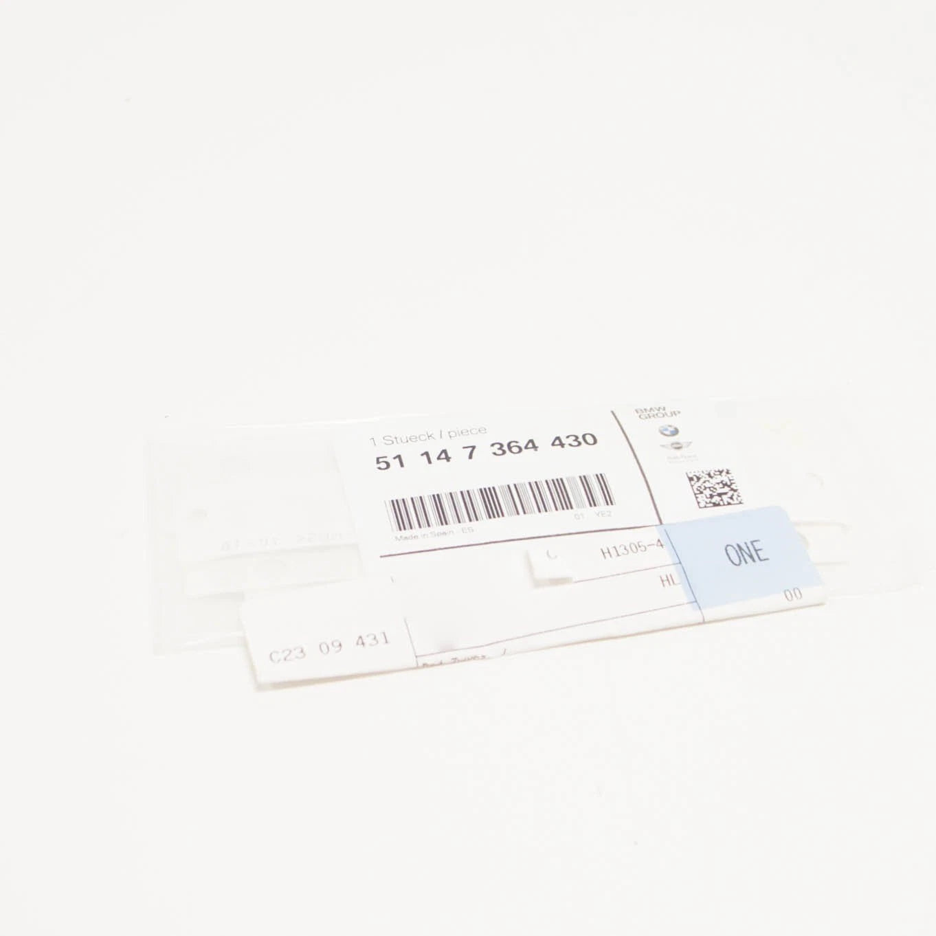 NEW BMW 3 E93 REAR TRUNK LID 335IS BADGE EMBLEM 51147364430 7364430 ORIGINAL