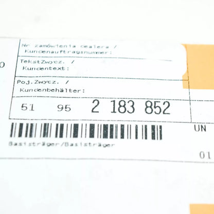 NEW BMW 1 F20 HEADREST BASE ATTACHMENT CARRIER HOLDER MOUNT 51952183852