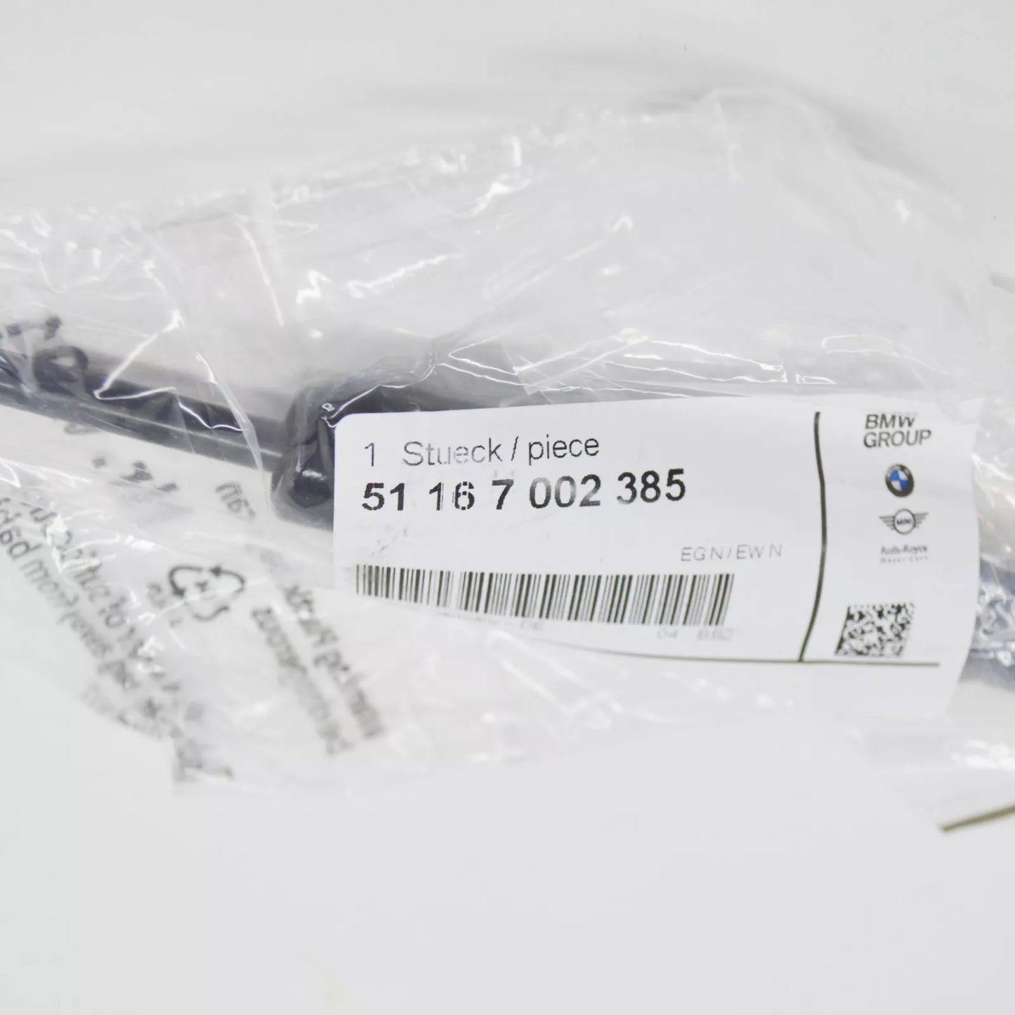 NEW BMW 7 E65 GLOVE BOX DAMPER 51167002385 7002385 2006 ORIGINAL