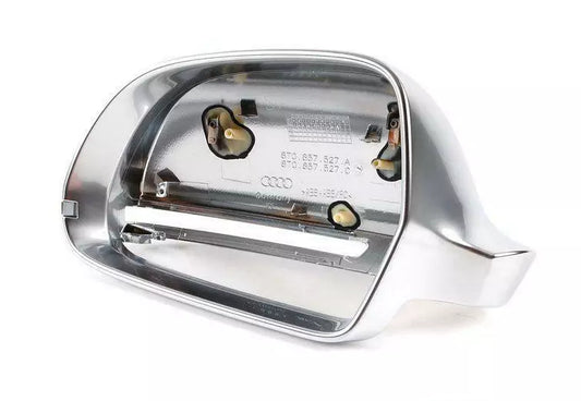 NEW AUDI A3 8P FRONT LEFT DOOR MIRROR COVER CAP 8T0857527A3Q7 ORIGINAL