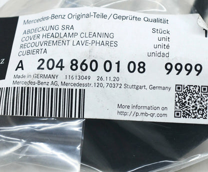 NEW MB GLK X204 LEFT HEADLAMP WASHER COVER CAP A20486001089999