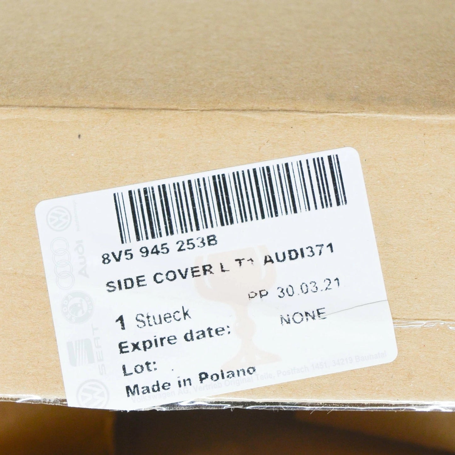 NEW AUDI A3 8V REAR LEFT OUTER TAIL LIGHT 8V5945253B ORIGINAL