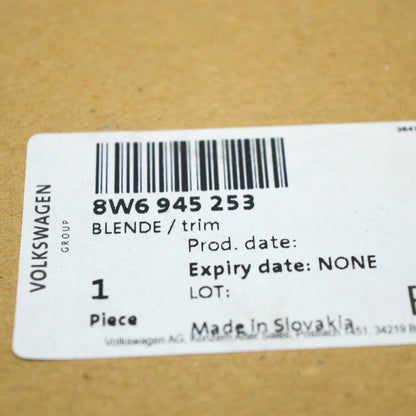 NEW AUDI A5 SPORTBACK 8W6 REAR LEFT TAILLIGHT CAP 8W6945253 ORIGINAL