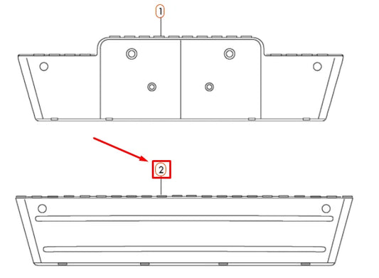NEW AUDI Q5 8R FRONT BUMPER LICENCE PLATE TRIM 8R0807287CT94 ORIGINAL