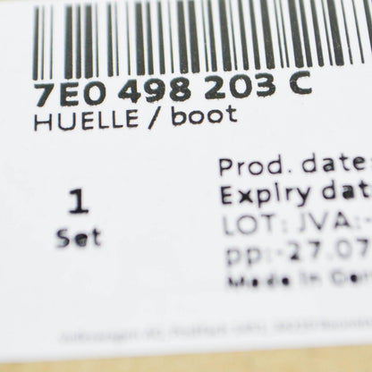 NEW VW JETTA MK7 A7 FRONT SUSPENSION AXLE CV BOOT GLI 7E0498203C ORIGINAL