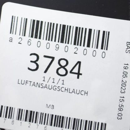 NEW MERCEDES-BENZ GLB X247 AIR INTAKE PIPE HOSE A2600902000 2020 ORIGINAL