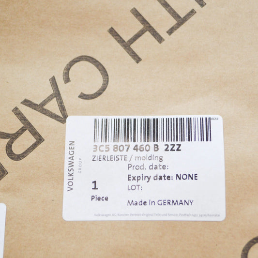 NEW VOLKSWAGEN PASSAT B6 REAR BUMPER RIGHT CHROME TRIM 3C5807460B2ZZ ORIGINAL