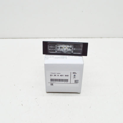 new bmw x4 g02 rear license plate led light 63269481840 original