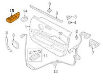 NEW BMW 3 E92 FRONT DOOR LEFT WINDOW SWITCH LHD 61319217364 9217364 ORIGINAL