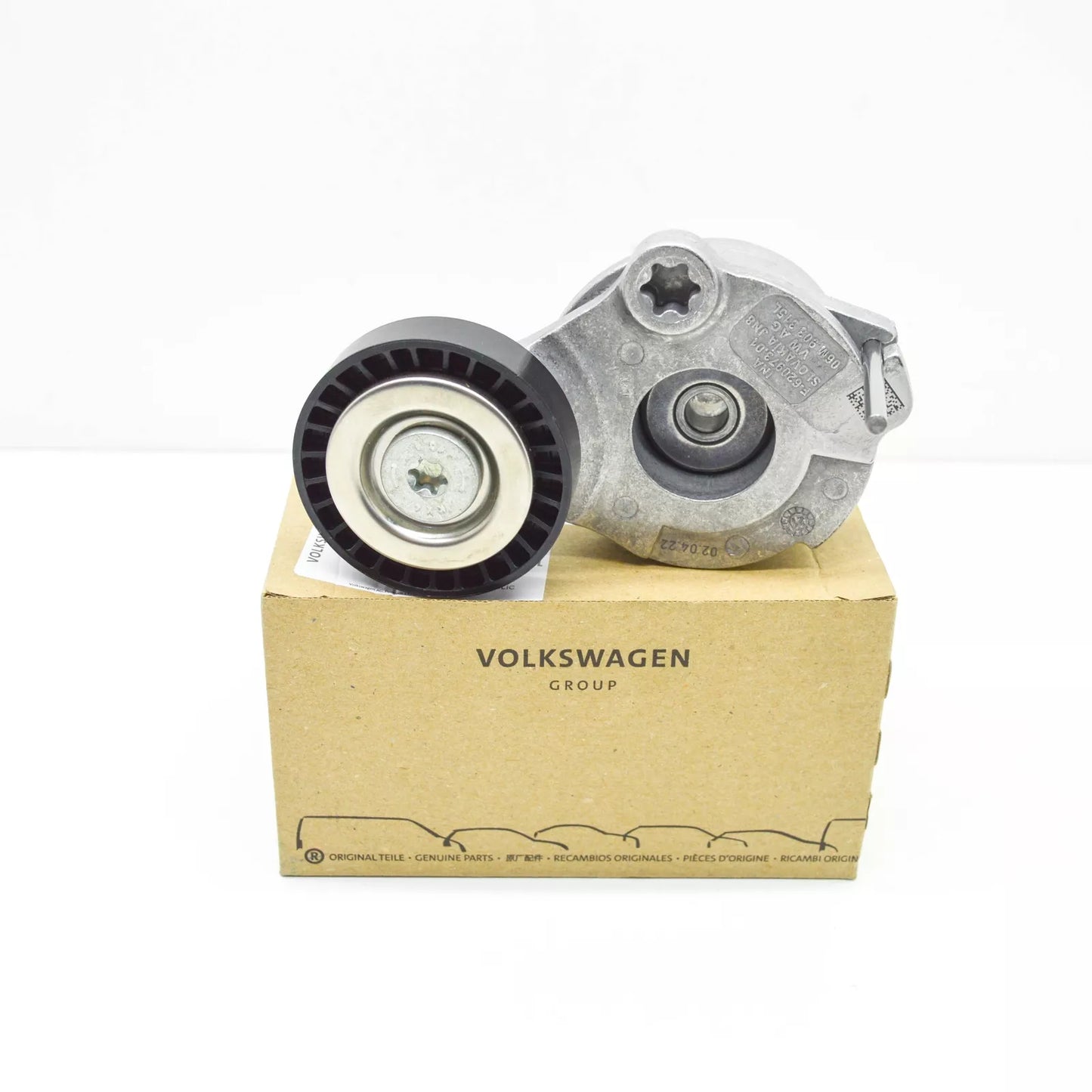 NEW AUDI A6 C8 AVANT BELT V-POLY BELT TENSIONER 06M903315L ORIGINAL