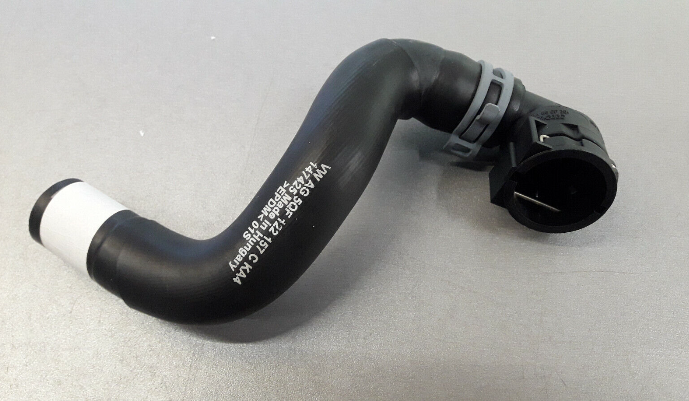 new audi q3 f3 coolant hose with quick release coupling 5qf122157c original