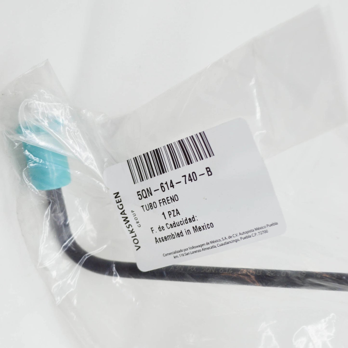 NEW VOLKSWAGEN TIGUAN AD BRAKE LINE PIPE 5QN614740B 2018 ORIGINAL