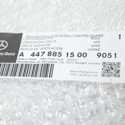 NEW MB VITO W447 AMG FRONT BUMPER LOWER GRILLE A44788515009051