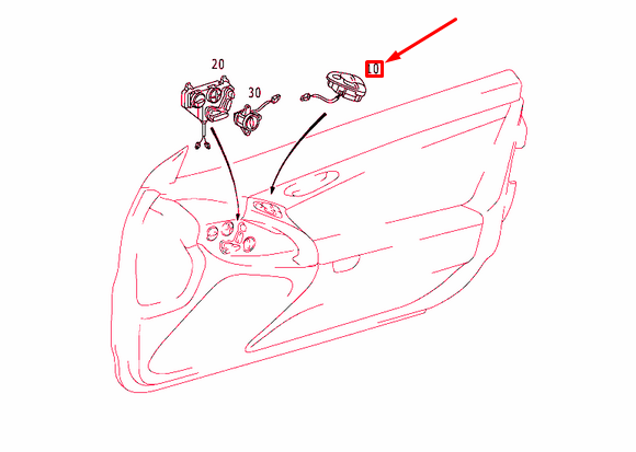 NEW MB SL R230 FRONT LEFT WINDOW REGULATOR SWITCH RHD A23082030107167 ORIGINAL