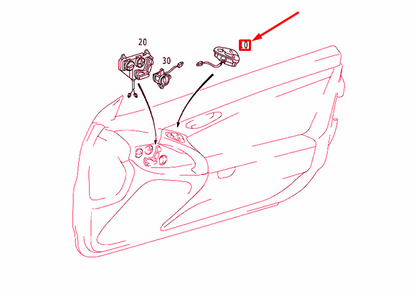 NEW MB SL R230 FRONT LEFT WINDOW REGULATOR SWITCH RHD A23082030107167 ORIGINAL