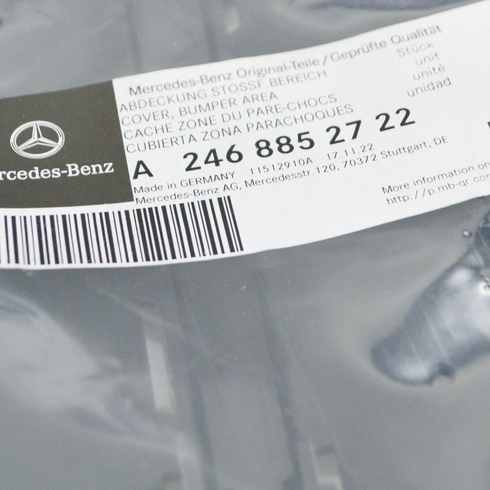 NEW MERCEDES-BENZ B W246 FRONT LEFT GRILL A2468852722 ORIGINAL