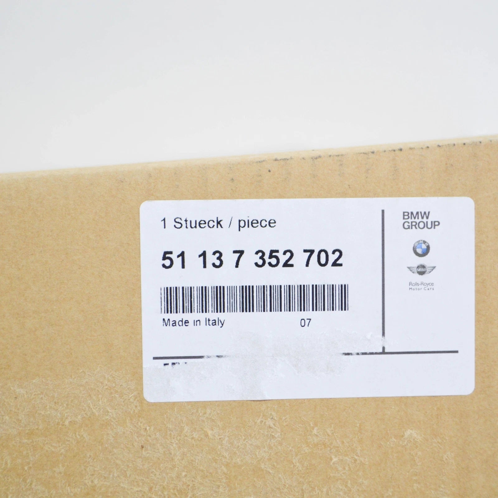 NEW BMW I3 I01 FRONT RIGHT RADIATOR GREY GRILLE 51137352702 7352702 ORIGINAL