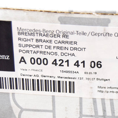 NEW MERCEDES-BENZ VITO W639 FRONT RIGHT BRAKE CARRIER A0004214106 ORIGINAL