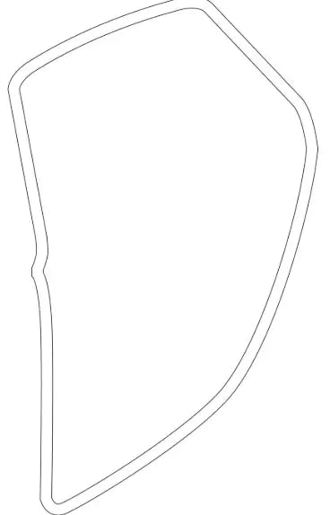 NEW AUDI A4 B8 REAR RIGHT OUTER DOOR SEAL 8K5839912Q