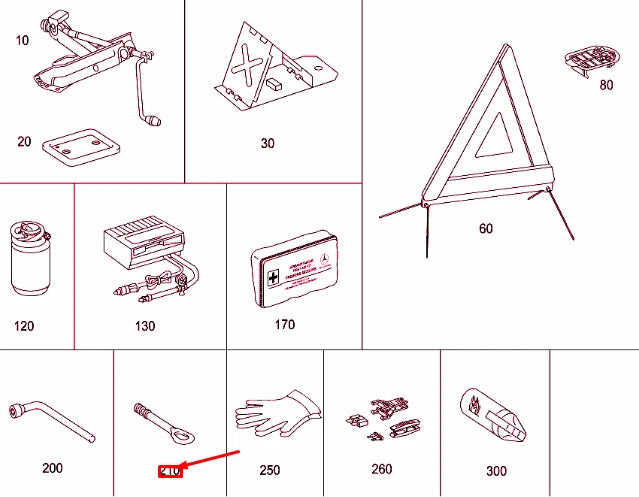 NEW MERCEDES-BENZ GLE W166 TOWING EYE A2213150061