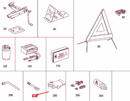 NEW MERCEDES-BENZ GLE W166 TOWING EYE A2213150061