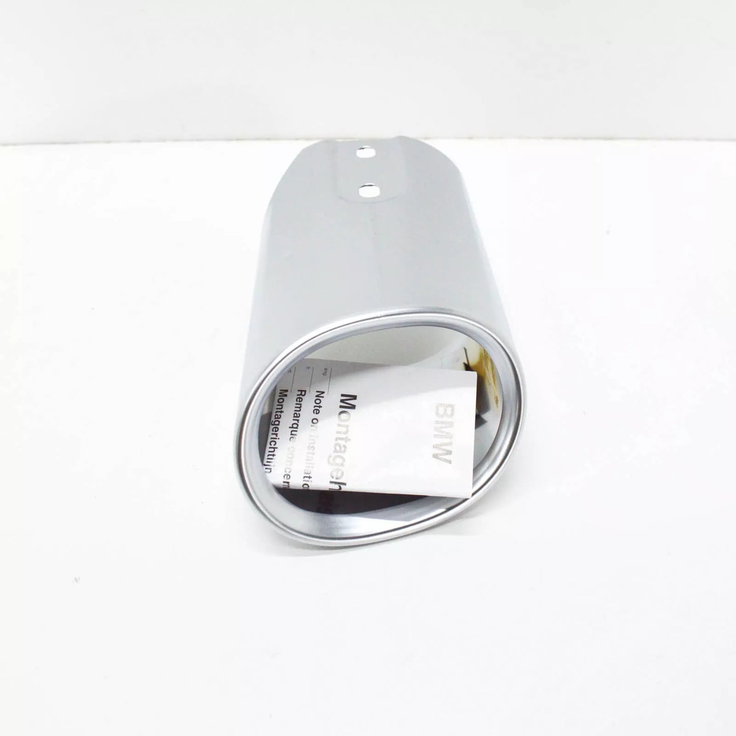 NEW BMW 1 E81 TAILPIPE TRIM ALU-LOOK 18307803692 7803692 ORIGINAL