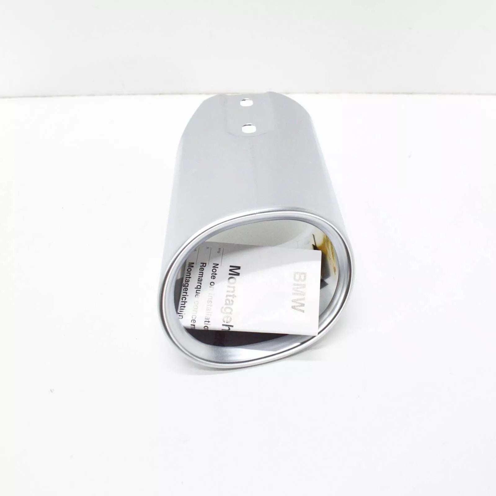 NEW BMW 1 E81 TAILPIPE TRIM ALU-LOOK 18307803692 7803692 ORIGINAL